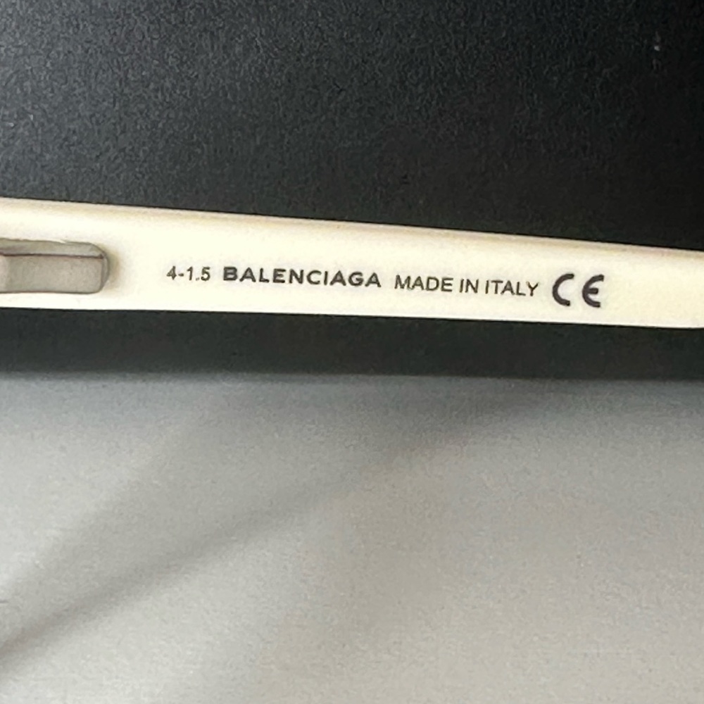 Balenciaga Brown and Cream Glasses - Picture 6 of 6